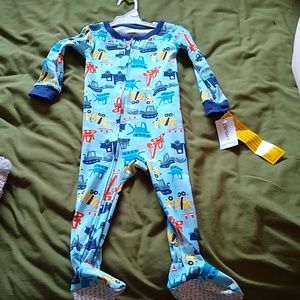 Boys footed pajama